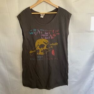 Junk Food Grateful Dead Concert Poster Tunic Tee